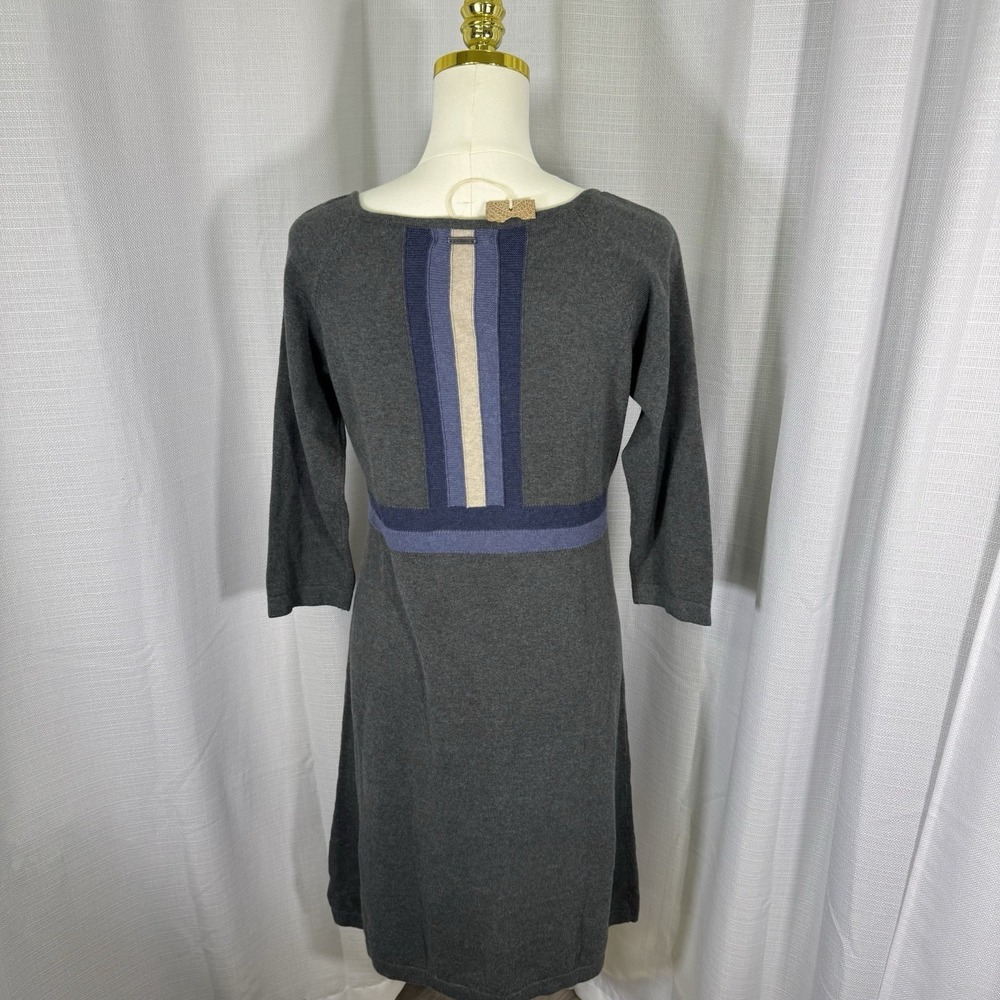 Prana Dress Medium Yarrah Sweater Dress 100% Organic Cotton Cottagecore Boho NEW - Picture 5 of 16